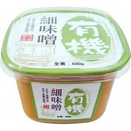 【味榮】有機細味噌 (500g/盒) ﹝冷藏寄送﹞