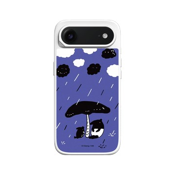 iPhone Air SolidX 白 - 馬來貘 Laimo - 下雨了(紫色款)