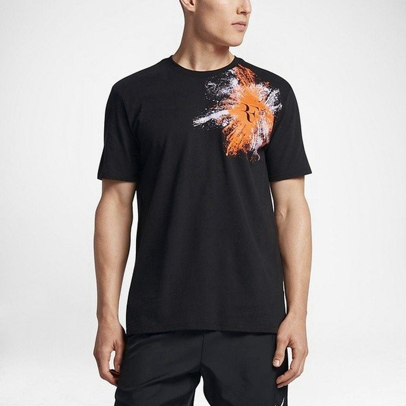セール Nike ナイキ ラケットスポーツ アパレル ナイキコート Rf Tee 14 010 メンズ ブラック タート 通販 Lineポイント最大0 5 Get Lineショッピング