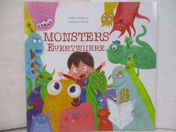 【書寶二手書T4／少年童書_UQT】Mostri dappertutto. Ediz. illustrata_Anna Lavatelli