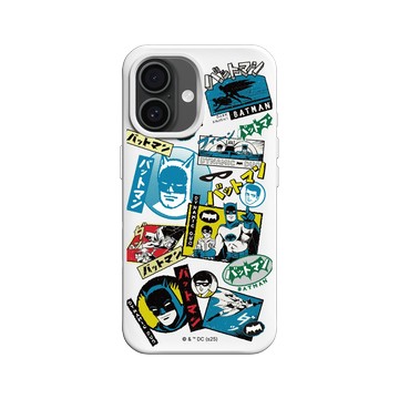 iPhone 16 SolidX 白 - Batman 蝙蝠俠 - 日系貼紙