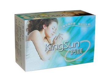 KingSun鈣鎂　一盒20包，每包9公克