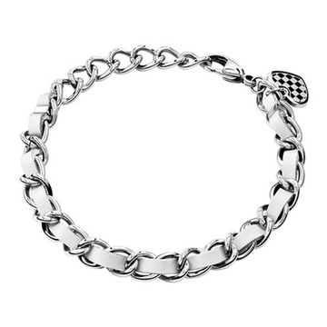 ROYAL DAMON 羅亞戴蒙 超吸睛 手鍊-白-小