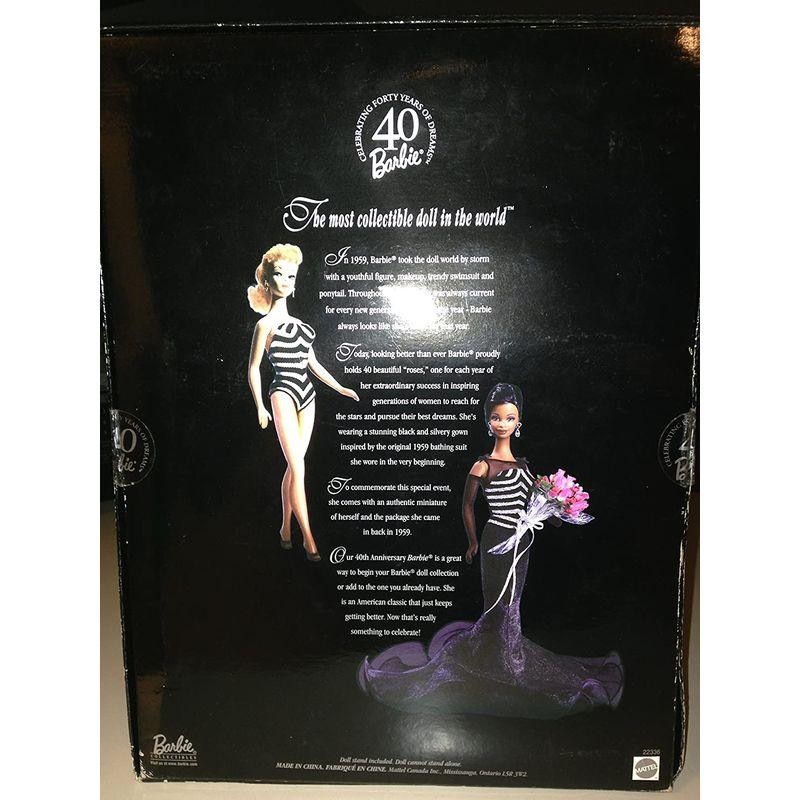 40th ANNIVERSARY Barbie Doll (Black) / 40周年アニバーサリー