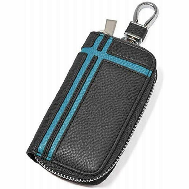 キーケース スマートキー 車キーケース メンズ キーホルダー カードキーケース レザー ６連 ファスナー カード入れ 免許証 札入れ付き 多 通販 Lineポイント最大0 5 Get Lineショッピング