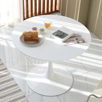 DEKKO FURNITURE 佛羅倫斯圓形桌 #1000  白色  1000mm