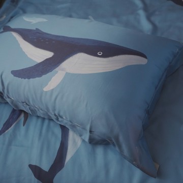 海外海之樂園【100%天絲/100s】插畫家聯名款▮小島研究站▮薄床包 台灣製 TENCEL Lyocel