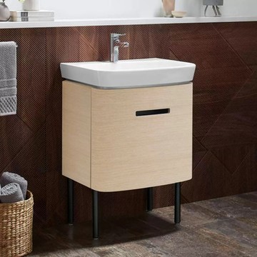 Modern Life 60公分浴室收納櫃  (面盆+浴櫃+櫃腳)