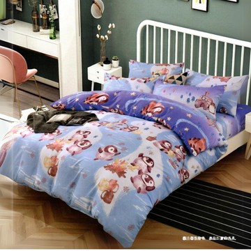 AGAPE雅家倍 - MIT台灣製造兒童睡墊三件組-冰河遊記