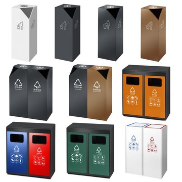 公司貨 免運速發 開立發票 垃圾桶 商用垃圾桶 不銹鋼酒店垃圾桶商用商場售樓部寫字樓博物館學校公共場所分類桶