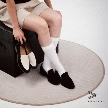 PROJEXT 天絲混紡飛織樂福鞋 Maison Dandy Loafer