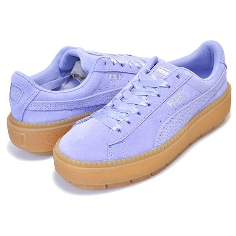 PUMA PLATFORM TRACE EMBOSS WNS Sweet Lavender-Puma White 369643-01