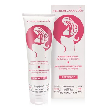 Babycoccole寶貝可可麗 強效mamma美體撫紋霜 300ml