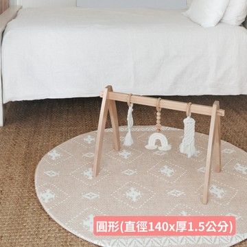 澳洲 Mikro Australia - 精緻美學地墊 - Nordic 溫暖北歐-圓 (直徑140x厚1.5公分)