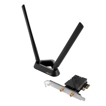 ASUS 華碩 BE9400 WiFi 7 無線網卡 120.5 X 88.5 X 21.6mm 84.8g  PCE-BE92BT  1個
