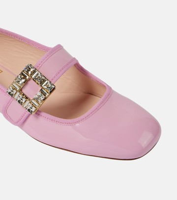 Roger Vivier Très Vivier patent leather ballet flats