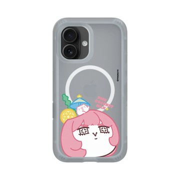 iPhone 16 AirX 流變灰 - 於是日常了 - 來杯粉色椰汁