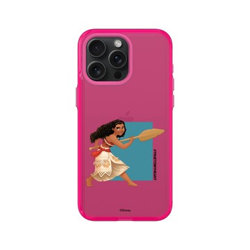 iPhone 15 Pro Max Clear 粉漾桃 - 迪士尼-公主系列 Disney Princess - 公主專屬系列-海洋奇緣 莫娜