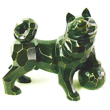 開運陶源  羅廣維限量原作  狗銅雕 狗雕塑 威望[旺] 禮品