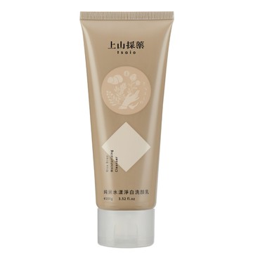 上山採藥純米水漾淨白洗顏乳100g