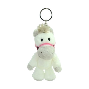 (預購)  玩偶吊飾 NICI吊飾鑰匙圈-白馬 10cm (JN1446)