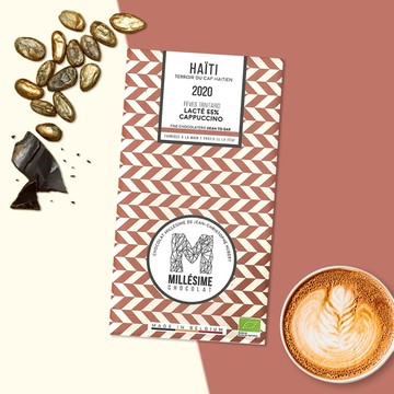 【Millesime】海地55%牛奶巧克力-卡布奇諾