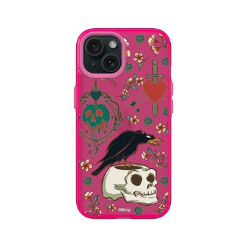 iPhone 15 Clear 粉漾桃 - 迪士尼-公主系列 Disney Princess - 迪士尼公主 - 白雪公主暗黑風