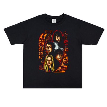 民謠搖滾The Mamas & the Papas媽媽爸爸樂隊印花T恤純棉短袖