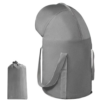 過膝式泡腳桶 全新升級 薰蒸泡 密封固定 舒適享受  1個  灰色