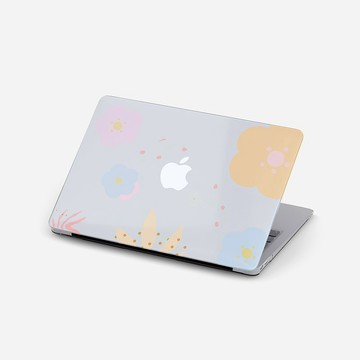 柔和花兒 MACBOOK電腦殼