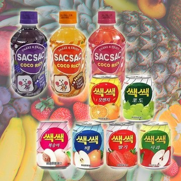 LOTTE 樂天 粒粒 葡萄／蘋果／水梨／草莓／水蜜桃238ml／椰果飲料280ml【三哥嚴選】DS007903 x