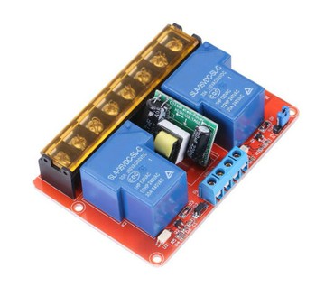 2路30A高低電平觸發控制繼電器模塊帶隔離DC5VAC110/220V大功率[DD1121001]