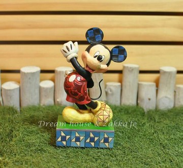 美國ENESCO精品-Jim Shore愛木小灣-米奇/米老鼠 ★超可愛★