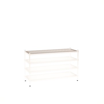 [客尊屋]粗管/沖孔/45x120x75hcm 白騎士沖孔 四層架白騎士