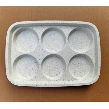 爹地熊多功能料理鍋六圓烤盤丸子盤平盤條紋盤摩飛9088和9099可用