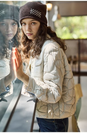 輕量羽絨貼袋外套