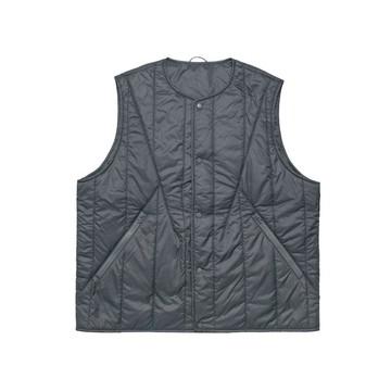 極輕量保暖背心 淺灰白/XL