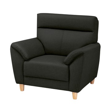 【本木】MIT台灣製 阿曼德強韌耐刮貓抓皮沙發(1人坐)白橡木#5378