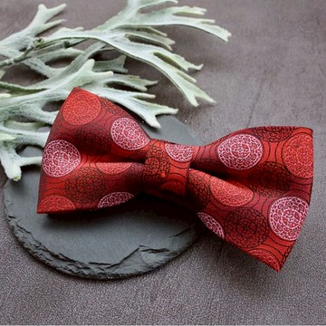 黑禮帽｜粉色繡球紅領結-繡球花開時會彼此依靠扶持就如同我對你的承諾