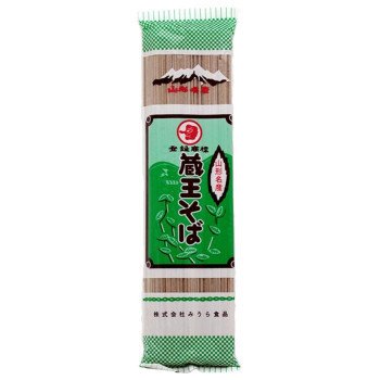 メーカ直送品・代引き不可　みうら食品 テング印蔵王そば 200g×30袋　割引不可