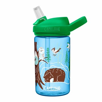 《CamelBak》400ml eddy+ kids兒童吸管運動水瓶RENEW 冬眠動物
