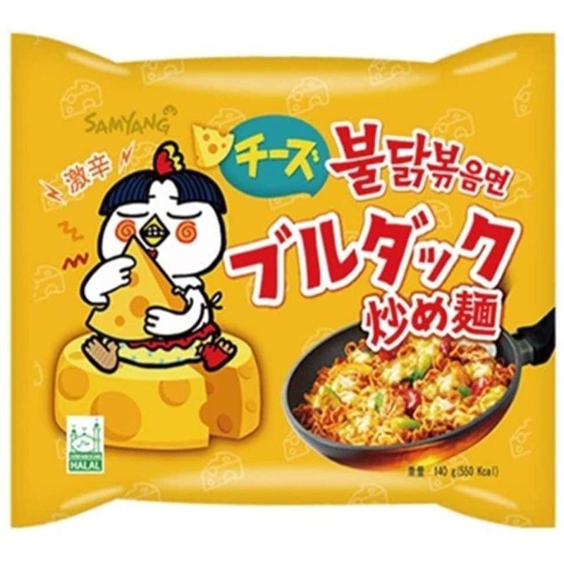 三養チーズブルダック炒め麺 (5食パック) 日本版 140g×5食入り