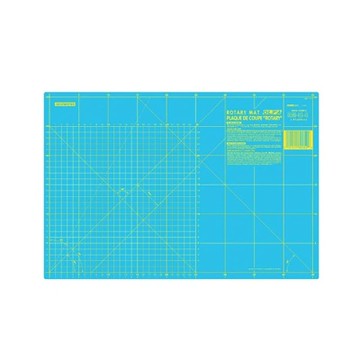 【OLFA】裁布墊 450x300x1.5mm /片 水藍 RM-IC-C/AQA