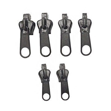 9644 萬用拉鍊頭(6入) DIY拉鍊更換替換頭 快拆式配件 拉鍊修理 拉鍊救星