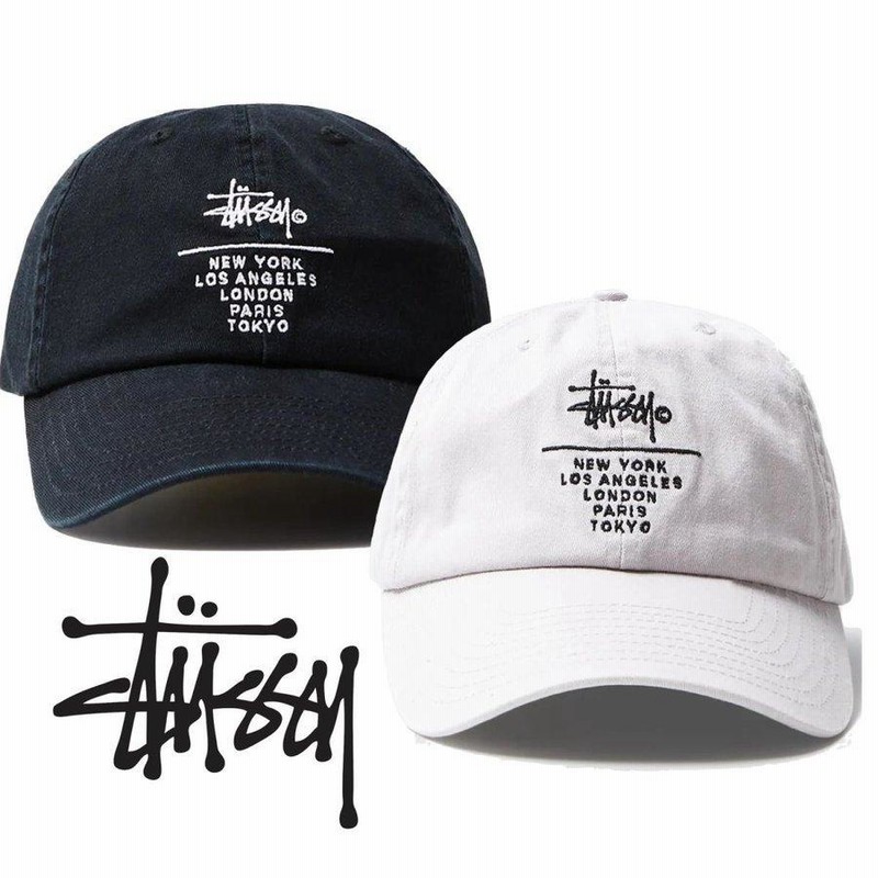 ステューシー キャップ 帽子 STUSSY City Stack Low Pro Cap