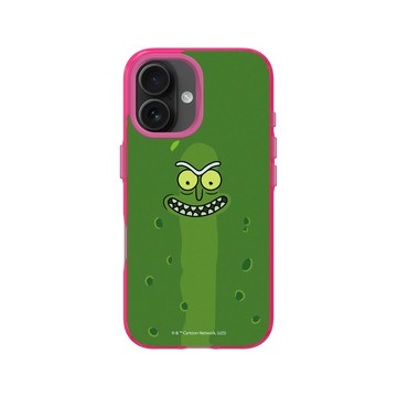iPhone 16 Clear 粉漾桃 - 瑞克和莫蒂 Rick and Morty - Rickornichon
