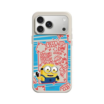 iPhone 17 Pro Max SolidX 貝殼灰 - Minions - Minions - Bob draws