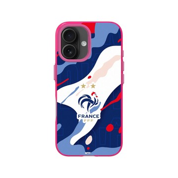 iPhone 16 Clear 粉漾桃 - FFF - Logo - Camo
