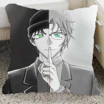 熱銷新品✨赤井秀一周邊 名偵探柯南 吧唧 鑰匙圈 動漫掛件 赤井秀一抱枕名偵探柯南琴酒二次元動漫枕頭cos宿舍牀頭生日禮