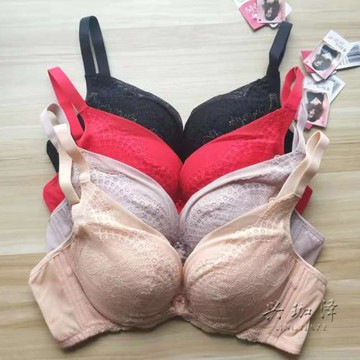 奧麗儂厚AB杯小胸聚攏調整型側收上托防副乳文胸罩OW8621內衣托胸